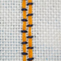 Anleitungsbilder für Aufnähen bzw. Anlagetechnik.