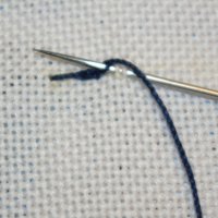 Anleitungsbilder für Spaltstich.